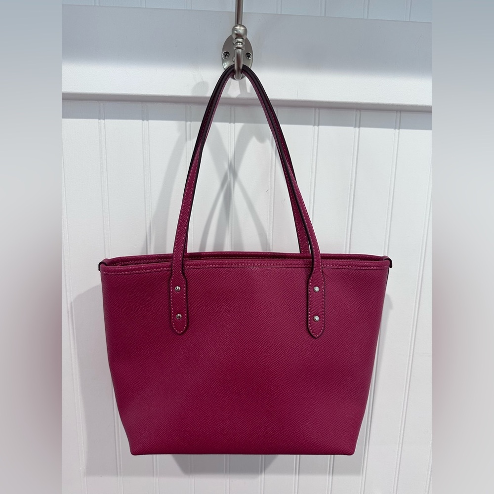 Coach Mini Hot Cerise (Cherry) Bag - Picture 2 of 7